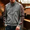 Transfronterizo Otoño 2026 Xiyin Amazon 3D Estilo Old Money para Hombre Moda Urbana Tendencia Simple Holgado Chaqueta