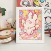 Pintura de Diamantes para Niños al por Mayor Pintura de Pegar Pegatinas de Diamantes con Marco de Fotos Paquete de Materiales Hechos a Mano DIY Mampostería Completa de Diamantes de Dibujos Animados