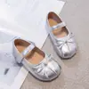Zapatos para Niñas Zapatos de Cuero para Niñas 2026 Primavera y Otoño Nuevo Estilo Zapatos de Ballet para Niñas Pequeñas Zapatos de Princesa Lazo Elegante Zapatos para Bebés