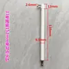 Acessórios para Queimador de Fogão a Álcool/Óleo de Alto Chama em Forma de 7, Gás Óleo Agulha Única/Dupla com Fio, Agulha de Ignição Cerâmica em Forma de Calça