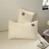 2026 Nuevo Modelo Algodón Puro Capa Única Funda de Almohada Oso Miler Pieza Única