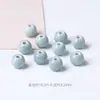 Pulsera de Pieza Azul Agrietada con Cuentas, Cuentas de Cerámica de Porcelana Jun, Cuentas de Material Hechas a Mano, Cuentas Sueltas, Accesorios para Joyería DIY