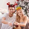 Diadema de Amor Transfronterizo Día de San Valentín Fiesta para Solteros Boda Bar Decoración de Ambiente de Cumpleaños Accesorios Rojos para la Cabeza