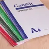 Caderno espiral Jiashunda A4 A5 A5 40 páginas 60 páginas 80 páginas 100 páginas caderno de exercícios