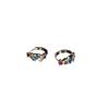 Pendientes de circonita de colores para chica sexy del milenio, pendientes para mujer pequeños, exquisitos, combinables, nuevos y populares, pendientes personalizados