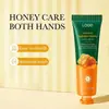 Crema de Manos de Miel Personalizada en Lotes Pequeños para Prevenir la Sequedad y Rugosidad, Crema Hidratante y Suavizante para el Cuidado de la Piel de las Manos Transfronteriza