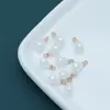 Acessórios DIY de Pérola Pendente de Cobre Alta Imitação Pingente de Pérola Redondo em Forma de Gota Acessórios para Joias DIY de Roupas Pulseiras