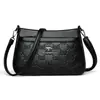 Nova bolsa feminina de verão para comércio exterior transfronteiriço para mulheres de meia-idade, bolsa para mães, bolsa de PU, bolsa de ombro e transversal para mulheres de meia-idade e idosas, bolsa para sogra