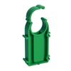Abrazadera para Tubo Ppr Abrazadera Fija en Forma de U Hebilla Verde 20 25 50 Accesorios para Tubo de Agua con Capucha de Plástico Venta Directa de Fábrica