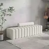Banqueta para Cambiar Zapatos en la Puerta de Entrada Estilo Nuevo Apartamento Pequeño Sala de Estar Hogar Diseñador Banco Largo Creativo Distintivo