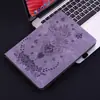 Funda de Cuero para Lenovo Tab P11 Estampado de Mariposa y Rosa Protección Integral para Lenovo Tab M7/Y700