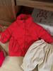 Ropa de Año Nuevo para Niños Ropa de Invierno para Bebé Roja Festiva Cálida Chaqueta de Plumón Ropa de Invierno para Niños Abrigo de Año Nuevo