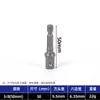 Adaptador Personalizado para Chave de Fenda Elétrica, Adaptador para Chave de Impacto, Soquete Sextavado de 1/2 para 1/4 para Chave de Fenda, Haste Telescópica com Mola para Soquete