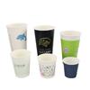 Vaso de Papel Desechable Personalizado Comercial Recepción Engrosado Vaso de Degustación de Leche de Soya Vaso para Bebida Caliente Café Leche Té Vaso de Papel para Helado