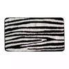 Alfombra Gruesa Antideslizante Absorbente de Cachemira Sintética para Baño, Alfombrilla Refrescante para Pies Gruesa de Terciopelo para Mesita de Noche de Dormitorio