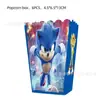 En stock Stitch Mickey Sonic Spiderman Tema de Dibujos Animados Caja Decorativa Stitch Fiesta de Cumpleaños Arroz Explosivo