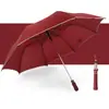 Paraguas Plegable Automático de 27 pulgadas 80% de descuento Paraguas de Golf, Paraguas Doble Grande, Paraguas a Prueba de Viento para Sol y Lluvia, Paraguas de Regalo Promocional con Impresión