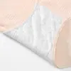 Calcinhas Femininas de Algodão Puro, Cintura Média-Baixa, Cor Sólida Simples, Costuradas em Canelado, Respiráveis, Forro de Algodão Puro na Virilha, Para Meninas Estudantes, de Algodão Puro