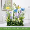 Hc-Bz3 Flores Artificiais para Cenário, Vitrine de Loja, Plantas Verdes, Flores Artificiais, Plantas Decorativas de Chão