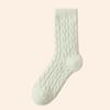 Calcetines para Dormir Ultra Suaves al por Mayor de Acheng para Mujer, Forrados de Felpa Otoño e Invierno, Espesos, Calientes, de Media Pantorrilla, Calcetines de Maternidad, Calcetines de Felpa Holgados