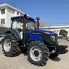 Tractor agrícola Lovo M1404-5X con cambio de marcha atrás/adelante, cabina con aire acondicionado, arado, labranza rotativa y retorno de paja al campo