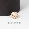 Venta al por mayor de fábrica cuentas sueltas de estrella Luna Bodhi Blanco Shun Estrella Luna alta densidad cuentas DIY material para accesorios de pulsera 108