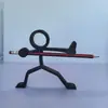 Porta Lápices Guerrero Stickman Impreso en 3D Soporte para Lápices Decoración Divertida Regalo Sorpresa Figura de Juguete de Moda Modelo