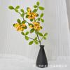 Isla de Planta Artificial Flor de Primavera Campana Colgante Hoja de Múltiples Pétalos Hoja de Madera de Caballo Estilo Ins Celebridad de Internet Casa de Huéspedes Decoración del Hogar Ramas y Hojas
