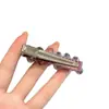 Presilha de Cabelo Pérola Cristal Roxa, Presilha Bico de Pato, Presilha para Franja Lateral, Presilha para Franja da Testa, Acessório de Cabelo Elegante Versátil para Mulheres