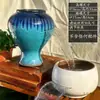Ornamentos Cerâmicos de Água Corrente para Aquicultura Decorações de Paisagismo para Aquário Tanque de Água Corrente Filtrada com Cachoeira Oxigenada