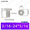 Tornillos de Cabeza Hexagonal Biselada de Acero Inoxidable 304 3/16~5/16 Pulgadas Tornillos para Muebles para Exportación Exclusivamente para Suministro Transfronterizo