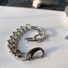 Pulseira masculina e feminina de marca de moda europeia e americana ins estilo retrô metal estilo coreano personalizado estilo frio masculino joias hip hop