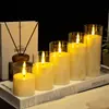 Luz de Vela Digital Tipo Bala LED Guion Cena a la Luz de Velas Disposición de Atmósfera Asesina Accesorios Creativo Control Remoto Luz de Vela