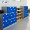 Gabinete de Almacenamiento para Guardería, Gabinete de Libros, Gabinete de Plástico ABS Antióxido de Fábrica, Gabinete de Taquilla Escolar con Puerta