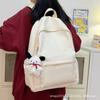 Mochila Feminina Ins Estilo Coreano Fresca Versátil Mochila Feminina Ensino Médio Estudante Leve Simples Lona Mochila Atacado