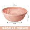 Cesta de Drenaje para el Hogar Cocina Ampliada Espesada Plástico Lavabo para Verduras Cesta Redonda para Verduras Frutero Sala de Estar Cesta para Frutas