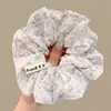 Goma para el pelo floral rosa para mujer 2026 Nuevo estilo Diadema de alta gama para coleta Alta elasticidad Banda para el pelo