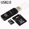 Lector de Tarjetas USB 3.0 Alta Velocidad Dos en Uno MicroSD/TF/SD Tarjeta de Memoria Lector de Tarjetas de Cámara Fabricante Venta al Por Mayor