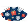 Capas Estampadas de Año Nuevo Felices Hechas a Medida de Fábrica Europeas y Americanas para Niños Pequeños y Jóvenes para Fiestas