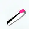 O popular mini ovo vibratório de cabeça redonda Orissi, vibrador bala recarregável por USB para uso externo, vibração forte de dez frequências para prazer intenso