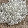 Cuentas Sueltas de Perla de Imitación de Alto Brillo de 6-10 mm con Agujeros Rectos, Accesorios Hechos a Mano para DIY, Joyería, Accesorios para Ropa, Venta al por Mayor