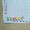 Novos Brinquedos de Doce Cor Gradiente Pirulitos Acessórios Feito à Mão DIY Cola de Creme Presilhas de Cabelo para Menino Chaveiros Pingentes para Bolsa