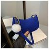 Bolso pequeño para mujer, moda de otoño 2024, bolso de hombro vintage, bolso cruzado sencillo y elegante, bolso de axila para mujer.