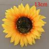Sala Modelo de Joyería Decoración Interior de Vacaciones Atrezzo para Fotografía Cabeza de Flor Girasol Flor de Sol Girasol Flor Artificial