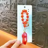 Chaveiro Criativo de Amendoim da Sorte, Coisas Boas Acontecem, Pingente para Mochila de Exame de Admissão do Ensino Médio e Faculdade, Ornamento de Pequeno Presente Venda por Atacado