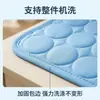 Esterilla refrigerante para mascotas transfronteriza, almohadilla refrigerante de verano, alfombrilla para perros, alfombrilla para gatos, cama de seda de hielo transpirable para gatos, artículos para mascotas, alfombrilla de verano para perros