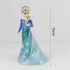 Decoración Pastel de Cumpleaños Congelado Sirena Amor Elsa Blancanieves Campanita Princesa Copo de Nieve Pluma Tarjeta