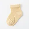 Calcetines de Algodón para Bebé de Verano, Clase A, Calcetines de Malla Fina para Recién Nacidos, Transpirables y No Aprietan para Bebés e Infantes, Venta al por Mayor