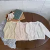 Cardigan de Punto Cuello en V para Bebé Niña Cutemily Primavera/Verano Chaqueta Protectora Solar de Tencel Hueca Linda