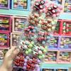 Nuevo Lindo Moño de Cuadros Cereza Manzana Oso Gato Kt Dibujos Animados Goma para el Cabello Infantil para Niñas Pequeñas